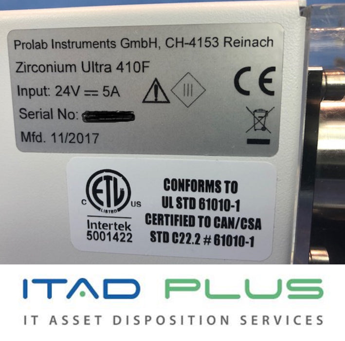 ProLab Zirconium Ultra 410F UHPLC Nano/Micro Gradient Pump ZU410F Mfd 11/2017